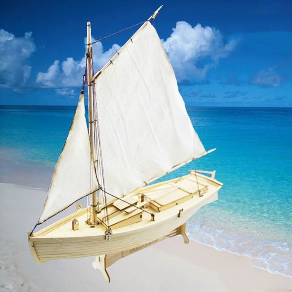 Model Kapal Kayu Skala 1:100 D - Model Kit U Boat ulasan dan harga