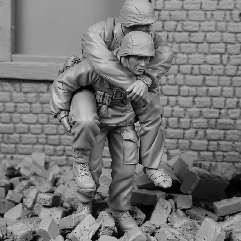 Figur Resin Skala 1/35 Kit Mod - Model Kit Horse ulasan dan harga