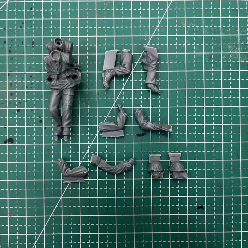 Figur Resin Skala 1/35 Kit Mod - Model Kit Horse ulasan dan harga