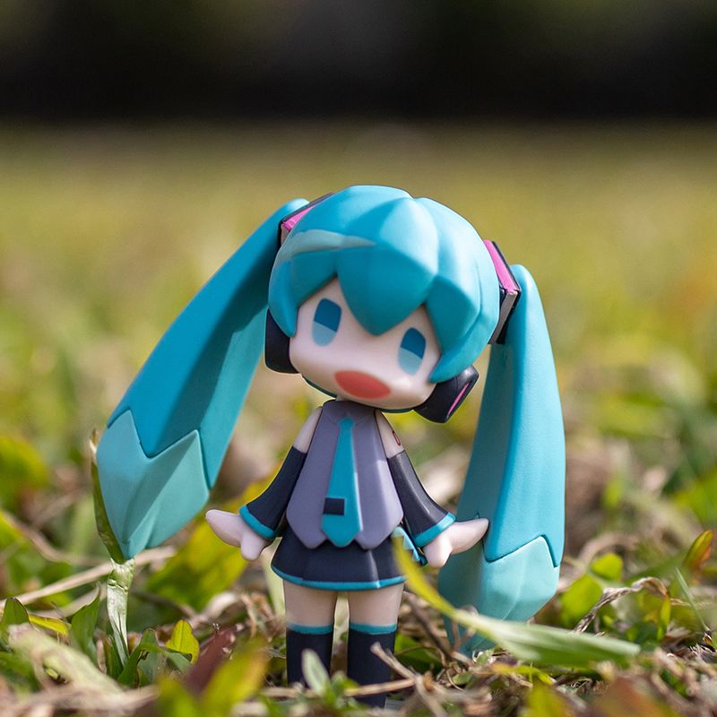 Set Figur Anime Miku & Blok Ba - Model Kit Car ulasan dan harga