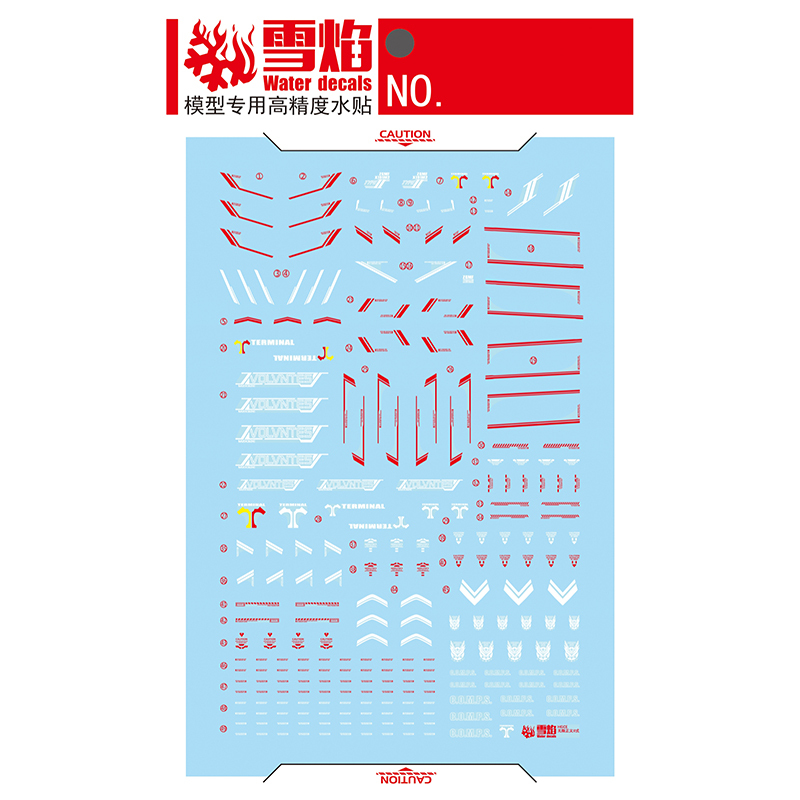 Model decal air Slide Decals a - Model Kit Decals ulasan dan harga