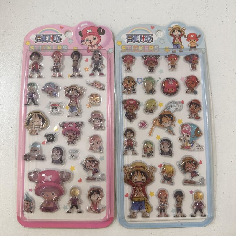 Stiker Relief 3D Kartun One Pi - Model Kit Anime Girl ulasan dan harga