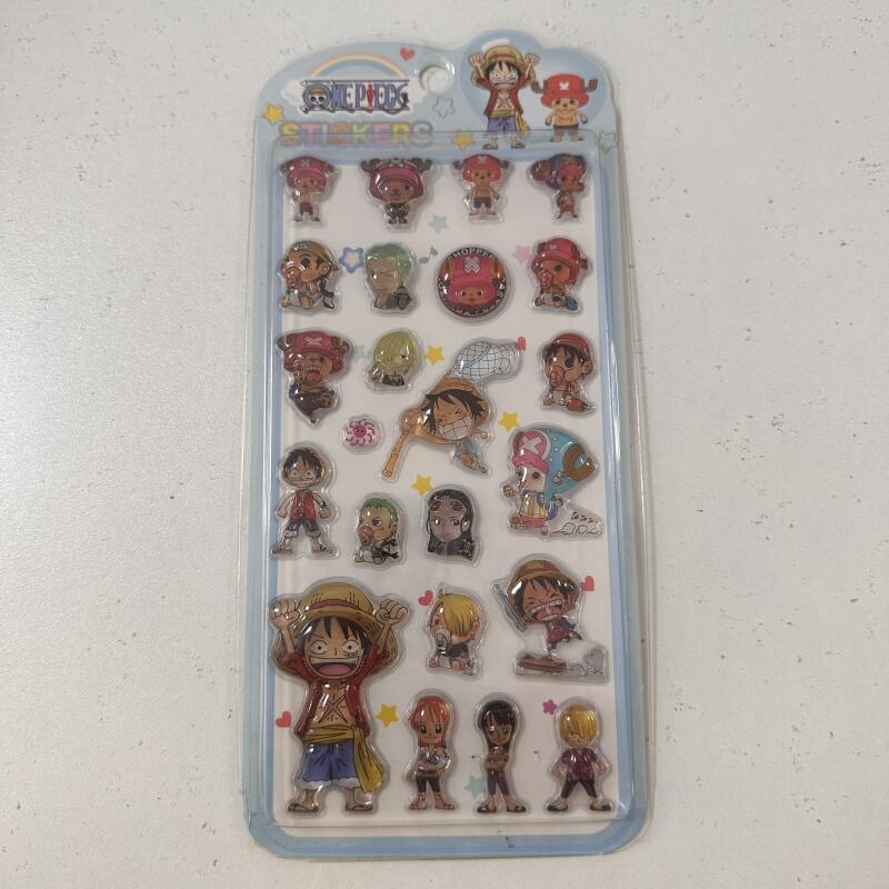 Stiker Relief 3D Kartun One Pi - Model Kit Anime Girl ulasan dan harga