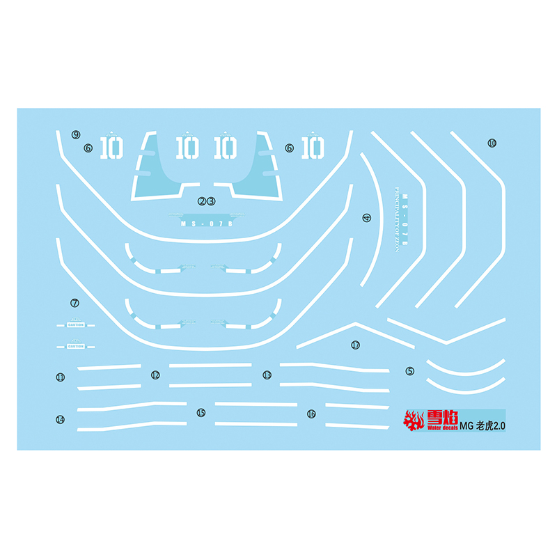 Model decal air Slide Decals a - Model Kit Decals ulasan dan harga