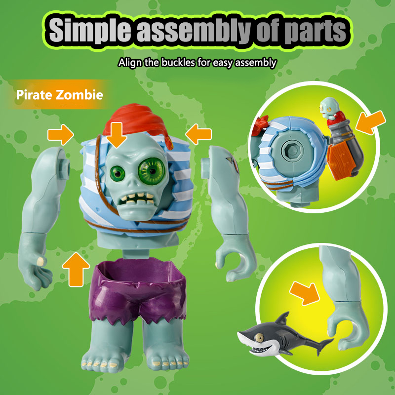Plants vs. Zombies 2 Set Maina - Model Kit Zombie ulasan dan harga