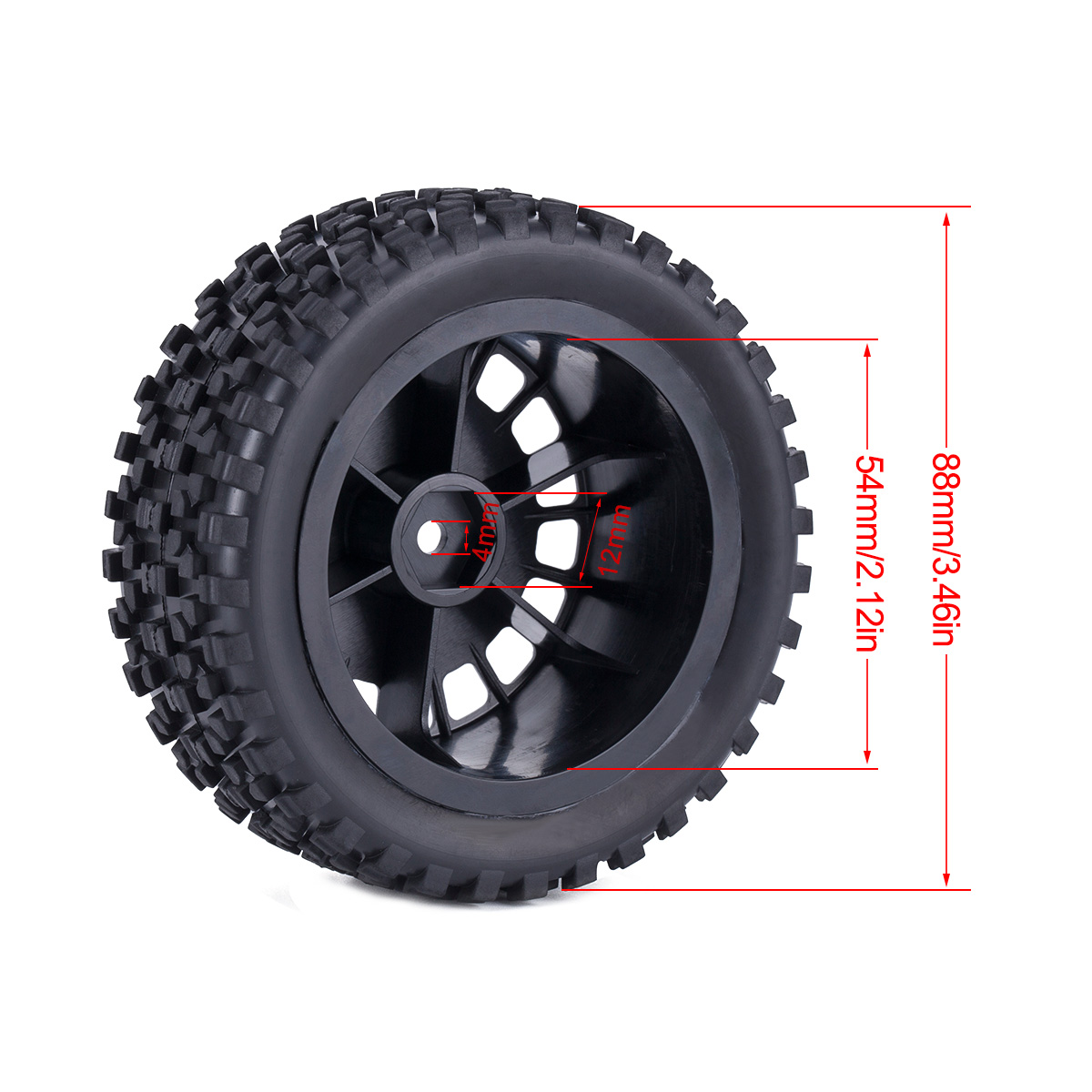 Ban reli Rc untuk 1/10 Wltoys  - Model Kit Tamiya ulasan dan harga
