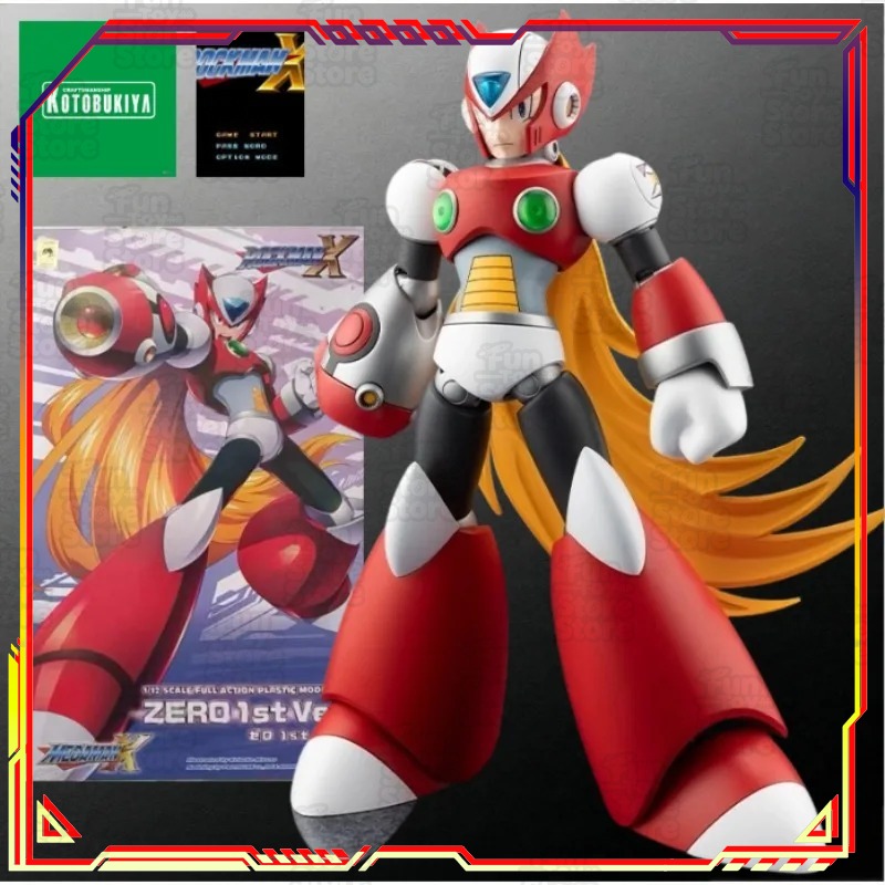 Kotobukiya Mega Man X Zero 1st - Model Kit Zero Megaman ulasan dan harga