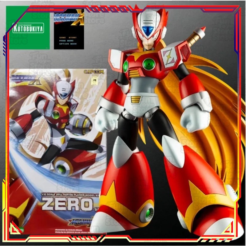 Kotobukiya Mega Man X Zero 1st - Model Kit Zero Megaman ulasan dan harga