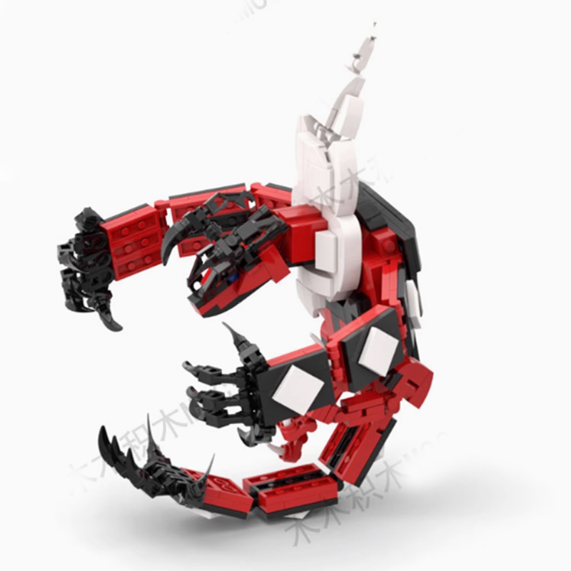 MOC Figur Anime Model Blok Ban - Model Kit Yveltal ulasan dan harga