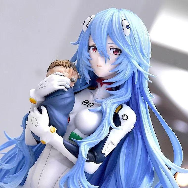 Patung Rei Ayanami Berlutut -  - Model Kit Bandai ulasan dan harga