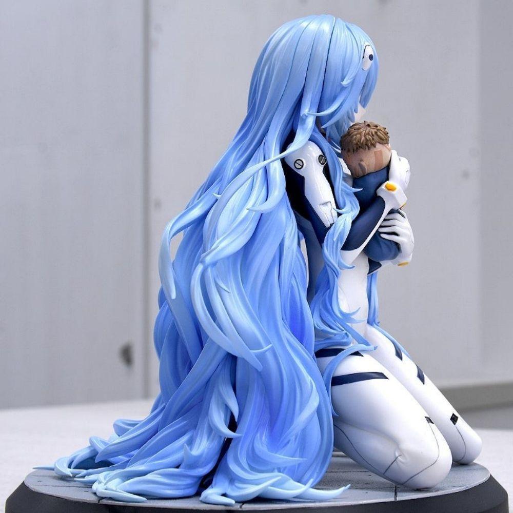 Patung Rei Ayanami Berlutut -  - Model Kit Bandai ulasan dan harga