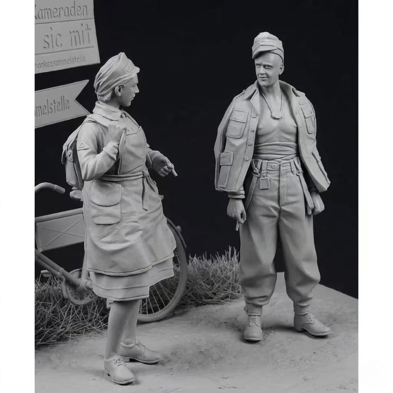 Kit Model Figur Resin Hobi Ska - Model Kit Horse ulasan dan harga