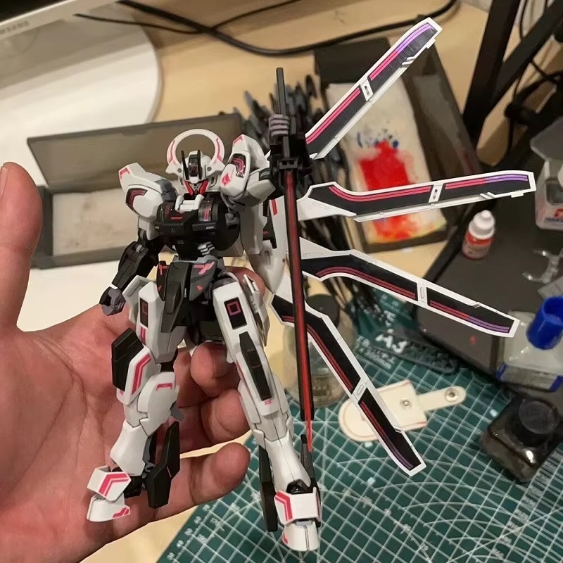 HG 1/144 Schwarzette The Witch - Model Kit Gundam Hg ulasan dan harga