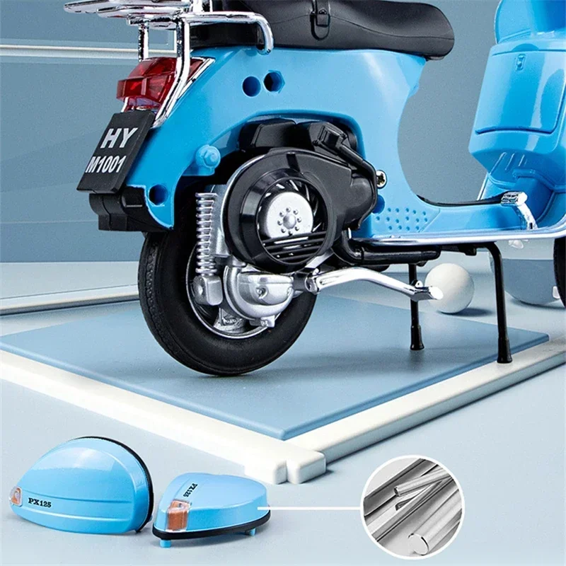 1:10 PX125 Model Sepeda Motor  - Model Kit Vespa ulasan dan harga